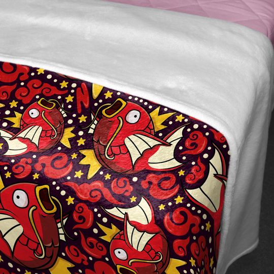 Magikarp Fleece Blanket