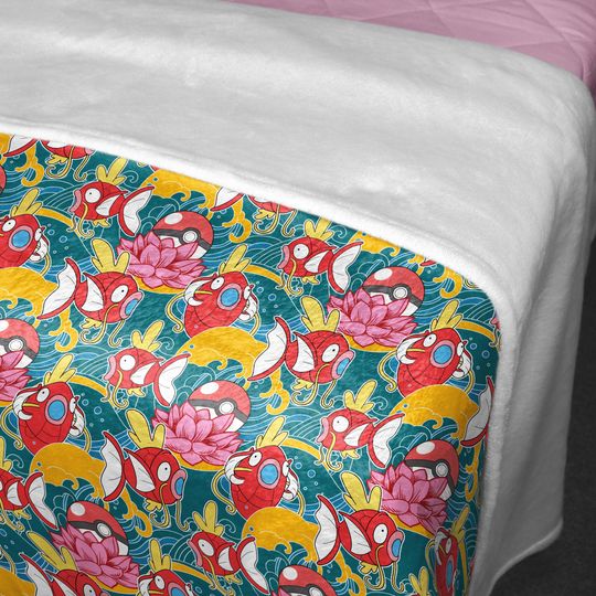 Magikarp Fleece Blanket