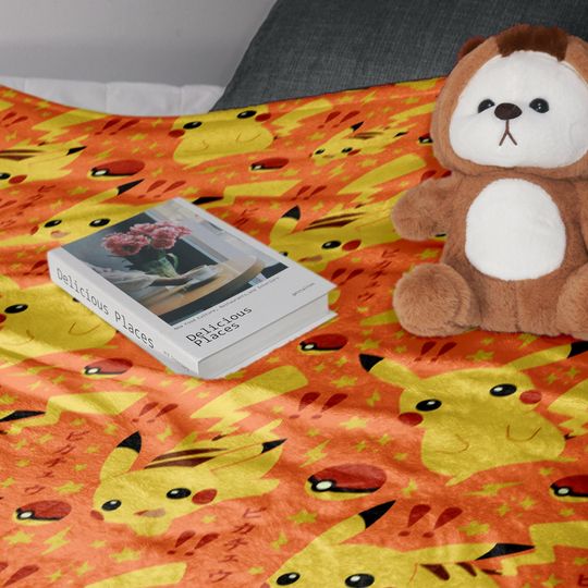Pika Fleece Blanket