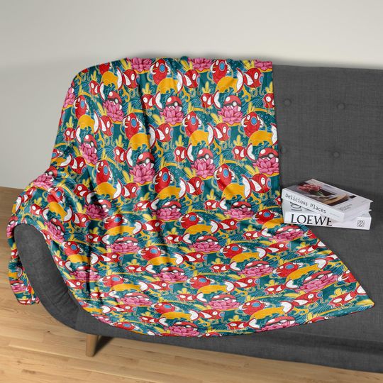 Magikarp Fleece Blanket