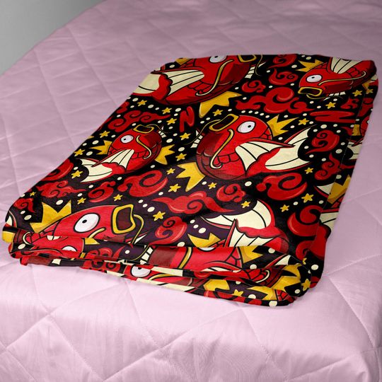Magikarp Fleece Blanket