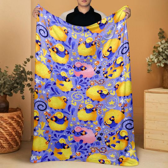 Mareep Fleece Blanket