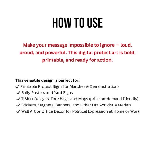 No Kings Protest Poster: Anti-Authoritarian Rally Art