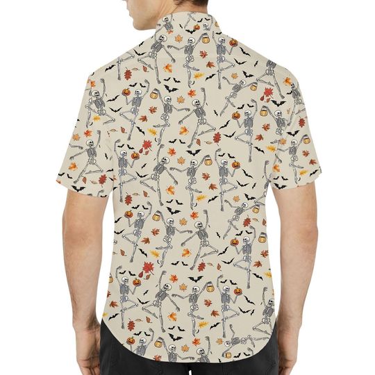 Dancing Skeleton Halloween Shirt for Men Women Youth