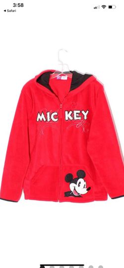 Vintage Disney Mickey Mouse fleece sweater 2000s XL womens