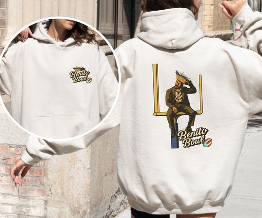 Funny Super Bowl Sweatshirt, Benito Bowl Hoodie, Unisex Game Day Pullover, Benito Football Fan Gift, Puerto Rican Pride Hoodie