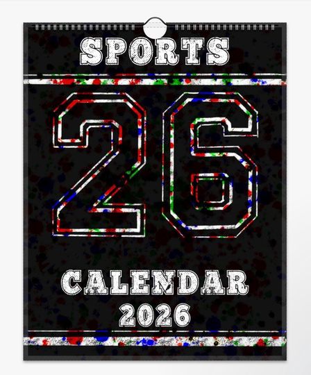 The Sports Athlete Illustrated Wall calendar 2026 (US & CA)