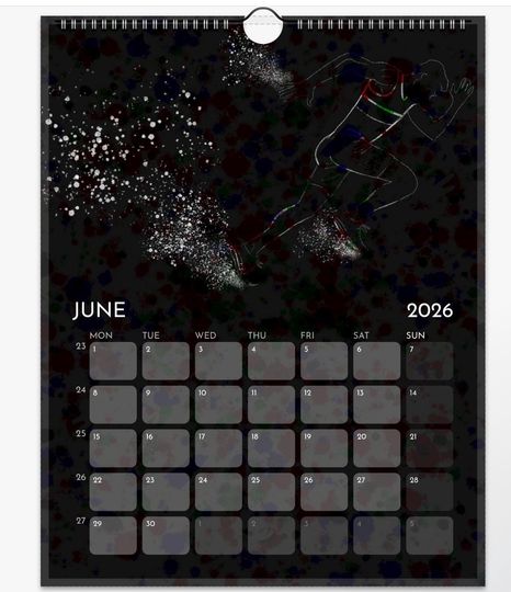 The Sports Athlete Illustrated Wall calendar 2026 (US & CA)