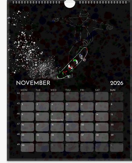 The Sports Athlete Illustrated Wall calendar 2026 (US & CA)