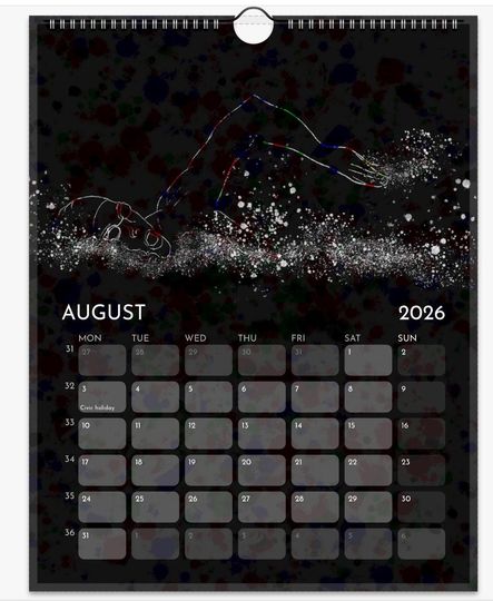 The Sports Athlete Illustrated Wall calendar 2026 (US & CA)