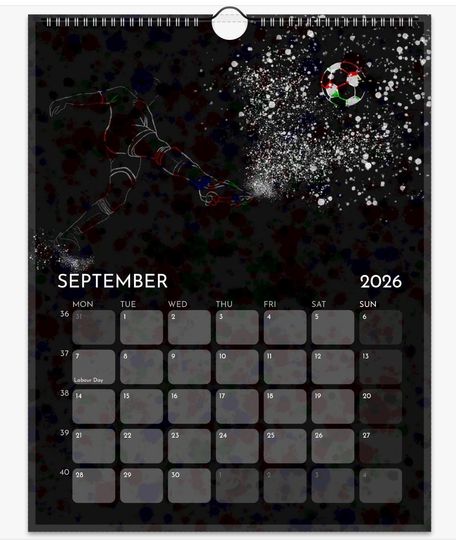 The Sports Athlete Illustrated Wall calendar 2026 (US & CA)