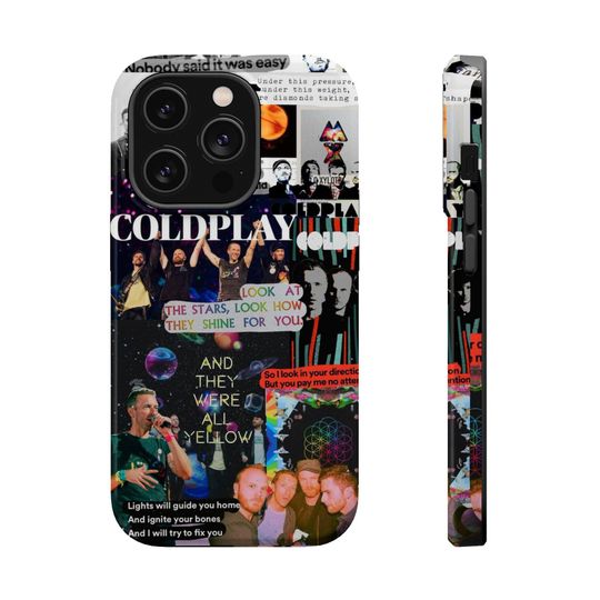 Phone Case, Coldplay Fans Gift, Magnetic Tough Case
