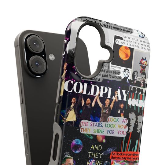 Phone Case, Coldplay Fans Gift, Magnetic Tough Case