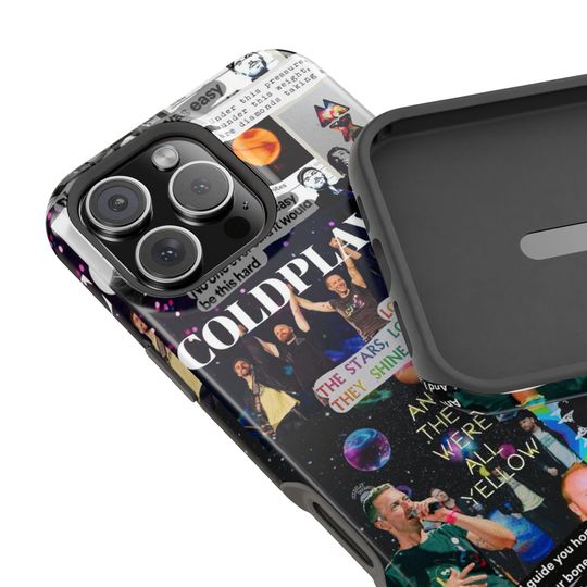 Phone Case, Coldplay Fans Gift, Magnetic Tough Case
