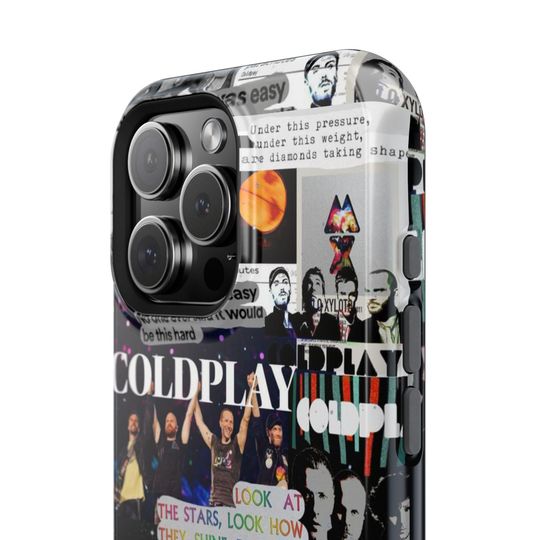 Phone Case, Coldplay Fans Gift, Magnetic Tough Case