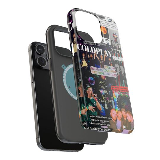 Phone Case, Coldplay Fans Gift, Magnetic Tough Case