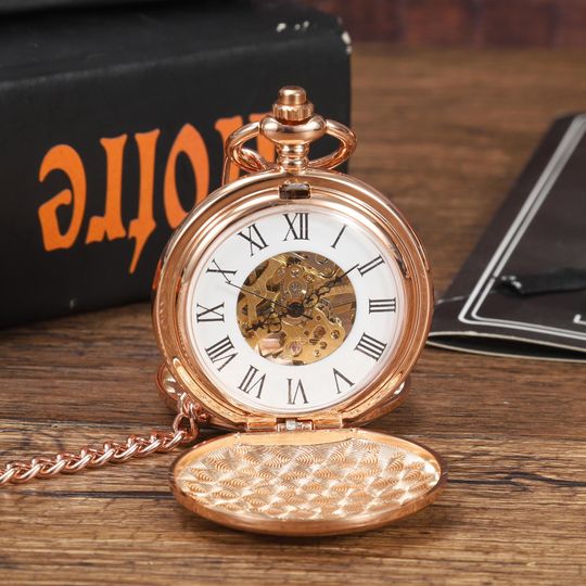 Engravable Pocket Watch - Personalized Keepsake for Bridal Gifts