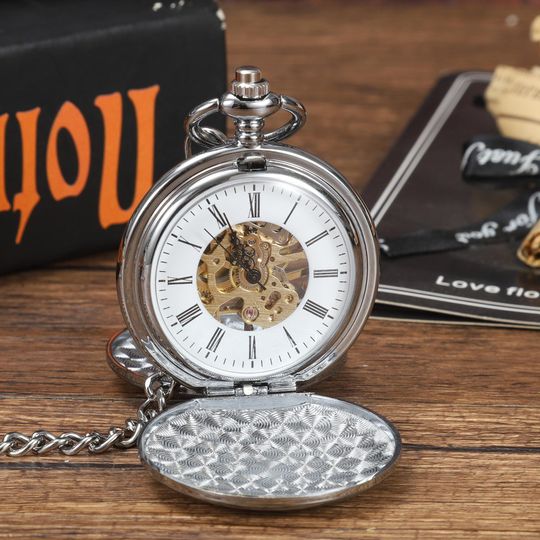 Personalized Engraved Pocket Watch for Heirloom Gift