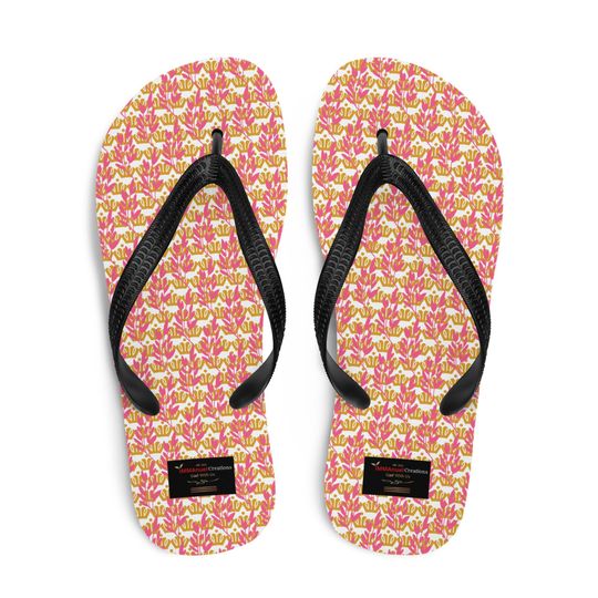 iMMAnuel Creations Light Pink Flip-Flops