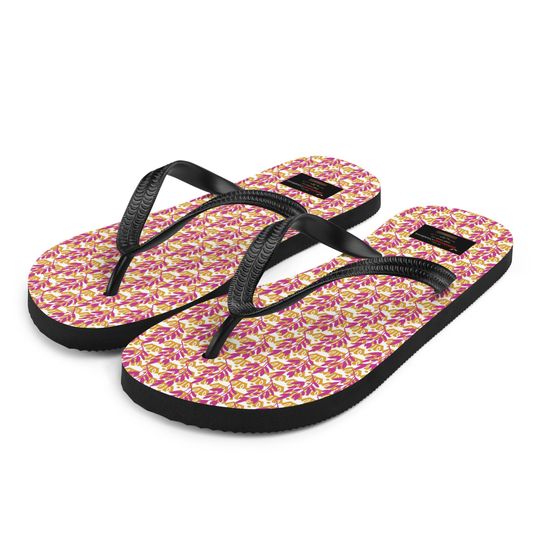 iMMAnuel Creations Pink Flip-Flops