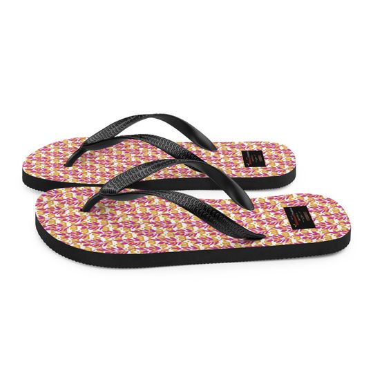 iMMAnuel Creations Pink Flip-Flops