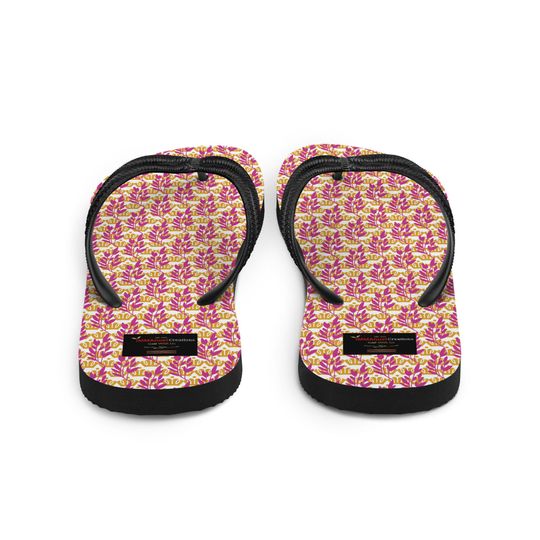 iMMAnuel Creations Pink Flip-Flops