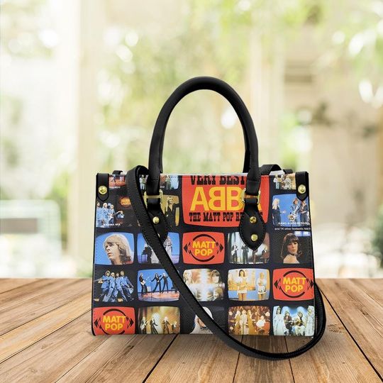 Appa Lover Handbag, Appa Women Leather Handbag, Custom Leather Bag, Personalized Bag, Best Gift for Mother's Day