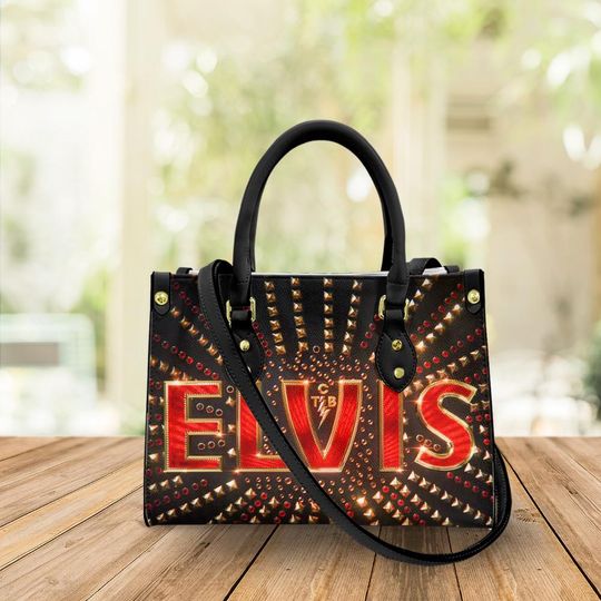 Elvis Presley Lover Handbag, Elvis Presley Women Leather Handbag