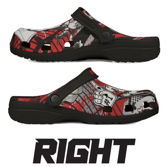 Personalized Custom Child and Adult Baseball Velocity Clogs Shoes Great Gift Fully Customizable