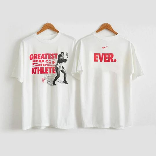 Serena Williams Greatest Female Athlete T-Shirt, Serena Williams Retirement 2022 Shirt, Serena Williams Shirt