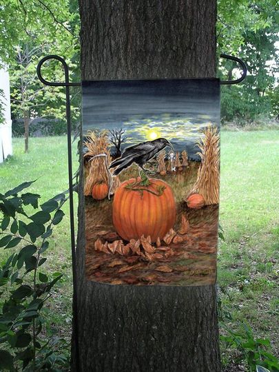 Halloween's Guardian  Halloween Garden Flag