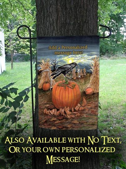Halloween's Guardian  Halloween Garden Flag