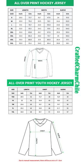 Personalized Christmas Funny Character Hockey Jersey for Men
