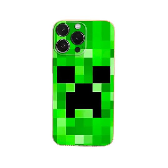 Green Creeper iPhone Tough Case Inspired by Minecraft for iPhone