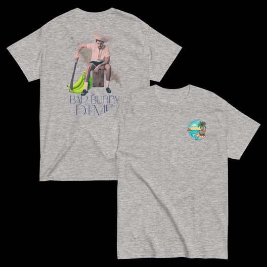 Bad Bunny DTMF Residency Inspired Double Sided T-Shirt
