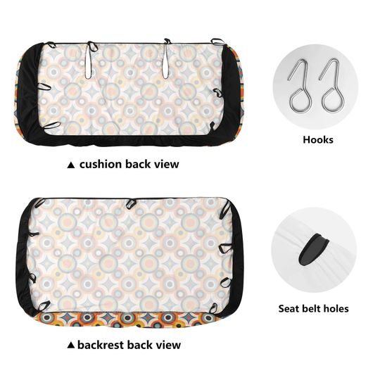 Custom Car Back Seat Covers: Soft   Blend, Universal Fit