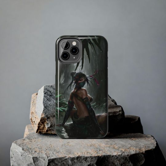 League of Legends iPhone Case - Akali Fanart Protective Cover