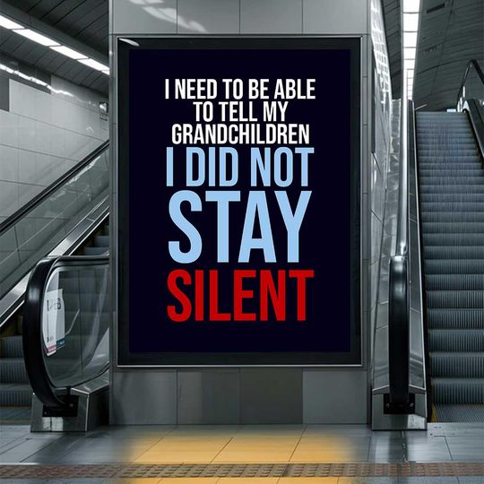 Resist Protest Sign Printable: No Kings in America Poster