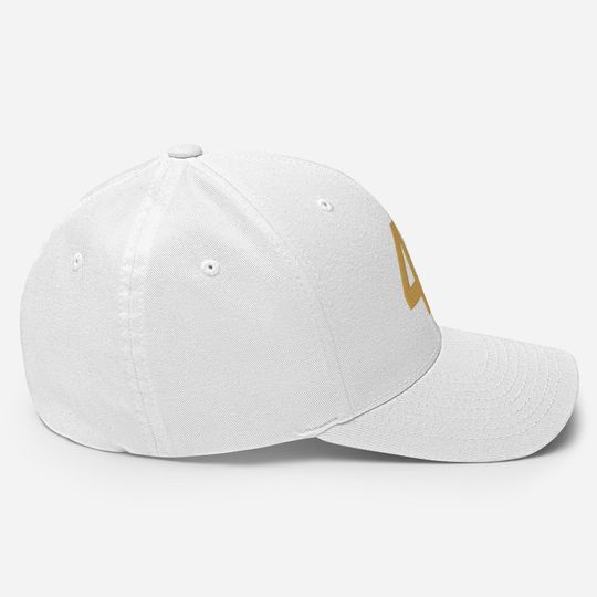 Charlie Kirk 47 Hat  Gold Embroidered White Cap
