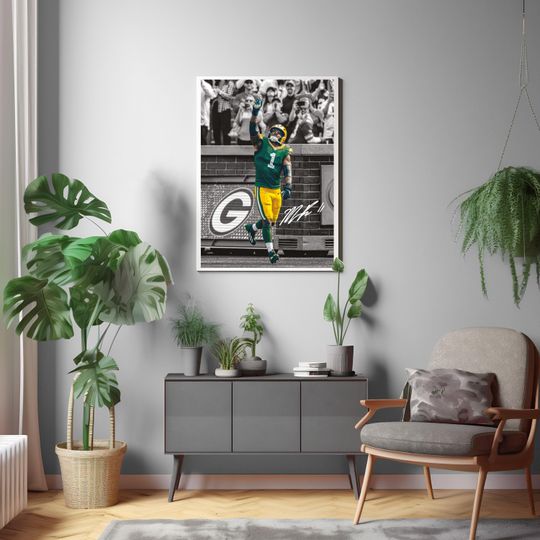 Micah Parsons Poster, Signed Football Poster