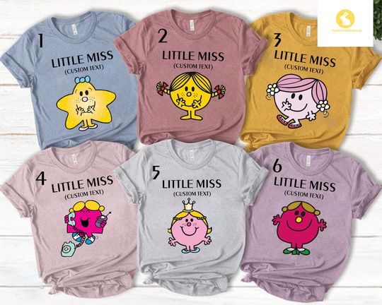 Little Miss Personalized Shirt, Custom Little Miss Sunshine Shirt