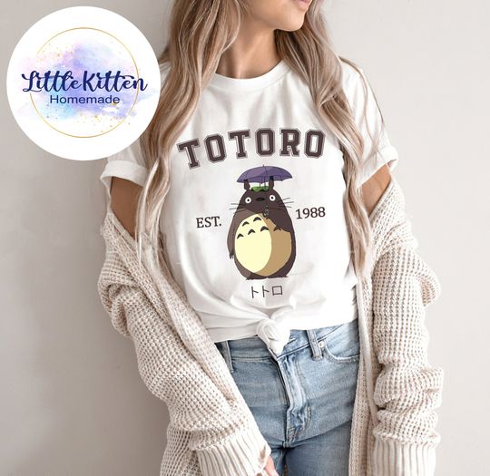Totoro Studio Ghibli Shirt, Miyazaki World Shirt, Totoro Shirt