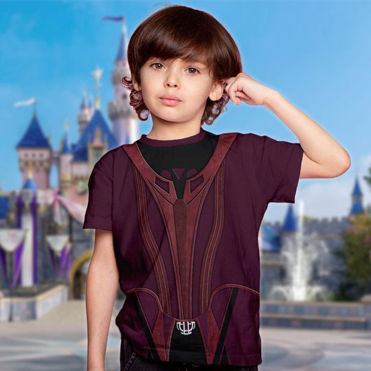 Disney WandaVision Halloween Cosplay Costume 3D T-Shirt