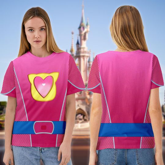 Disney SuperKitties Suit Cosplay Costume Halloween Shirt