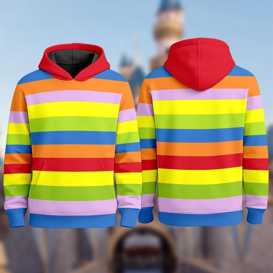Inside Out 2 Hoodie, Inside Out Characters Costume Hoodie