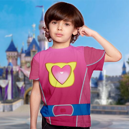 Disney SuperKitties Suit Cosplay Costume Halloween Shirt