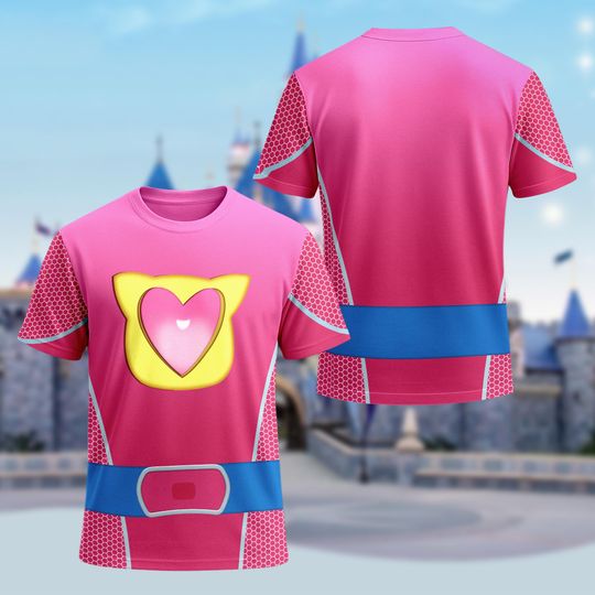 Disney SuperKitties Suit Cosplay Costume Halloween Shirt