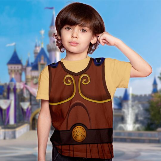 Hercules Greek Mythological Genie Halloween 3D Shirt