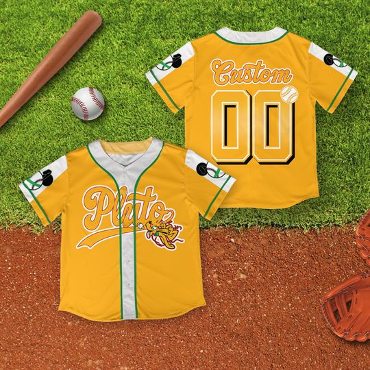 Personalized Vintage Disney Pluto Dog Baseball Jersey, Pluto Dog Jersey