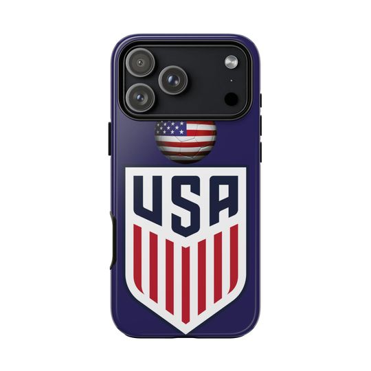 USA Shield Soccer Ball phone case | Tough Case